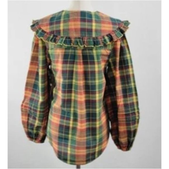 NWT - Free People Molly Ruffle Top - XL - Picture 5 of 8